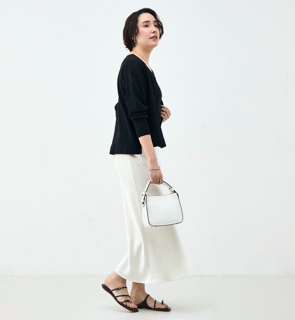 NOLLEY'S「《手洗い可能》アシメントリーカップ付きタンクトップ」|タンクトップ|