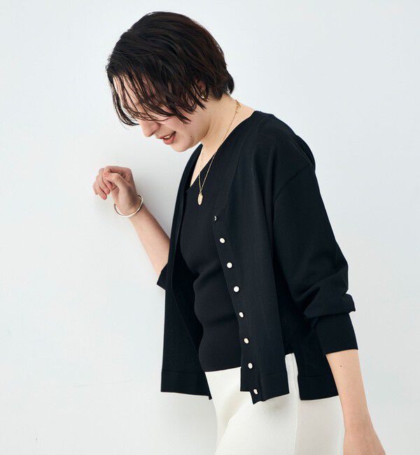 NOLLEY'S「《手洗い可能》アシメントリーカップ付きタンクトップ」|タンクトップ|