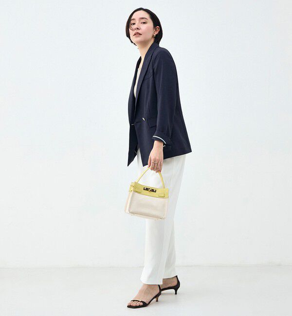 NOLLEY'S sophi「《セットアップ対応》ウォッシャブルブリーザブルシャンブレーダブルジャケット」|テーラードジャケット|