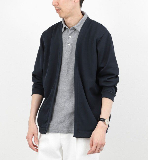 NOLLEY'S goodman「針抜きジャージ ボタンレスカーディガン 26SS」|カーディガン|