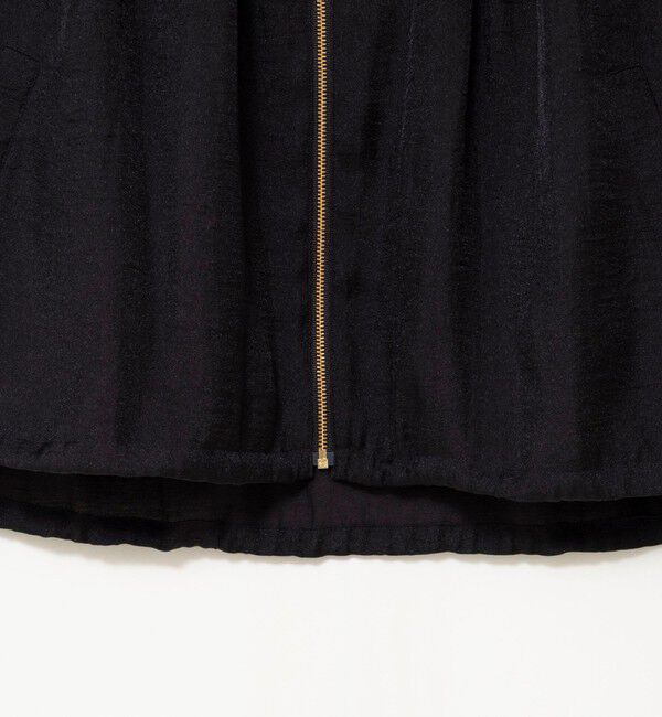 NOLLEY'S「ウォッシャブルシアージップアップブルゾン」|ブルゾン・スタジャン|