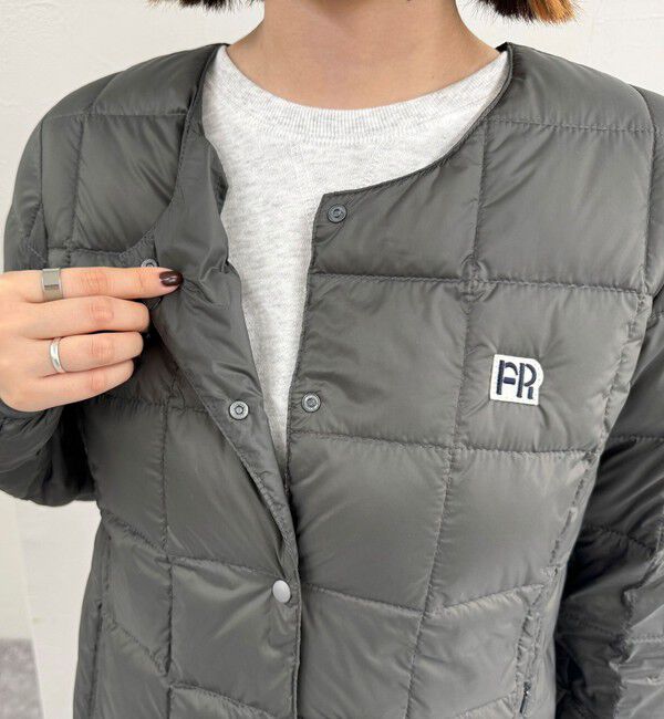 fredy emue「【別注】【TAION&times;fredy emue】インナーダウン」|ダウン|