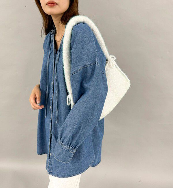 fredy emue「【CASSELINI/キャセリーニ】キラキラモールワンショルバッグ」|ハンドバッグ|