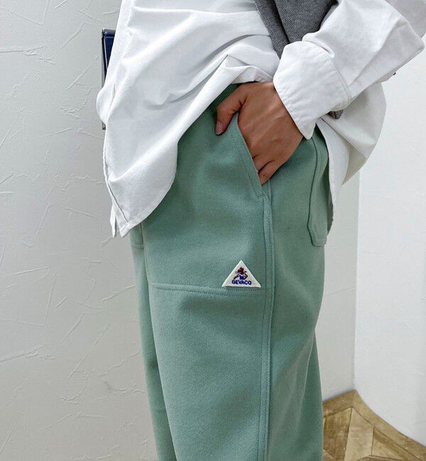 fredy emue「【GEVACO/ゲバコ】ウールライクイージーパンツ」|チノ|
