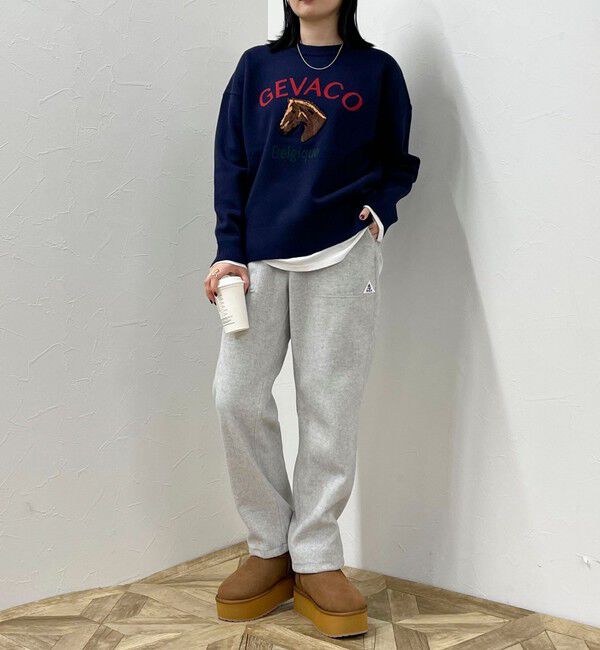 fredy emue「【GEVACO/ゲバコ】ウールライクイージーパンツ」|チノ|
