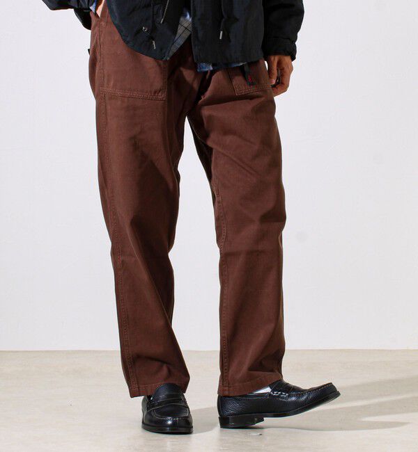 GLOSTER「【GRAMICCI】LOOSE TAPERED RIDGE PANT ルーズテーパードリッジパンツ」|チノ|