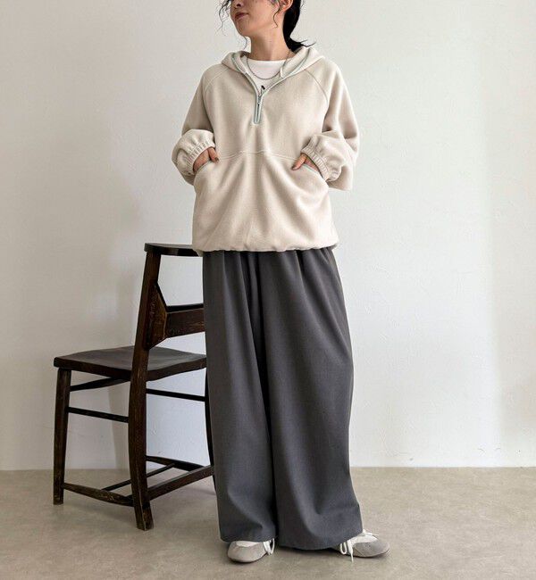 fredy emue「フード付きフリースアノラック」|スウェット・ジャージ|