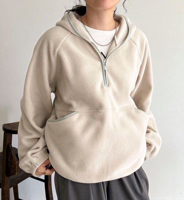 fredy emue「フード付きフリースアノラック」|スウェット・ジャージ|