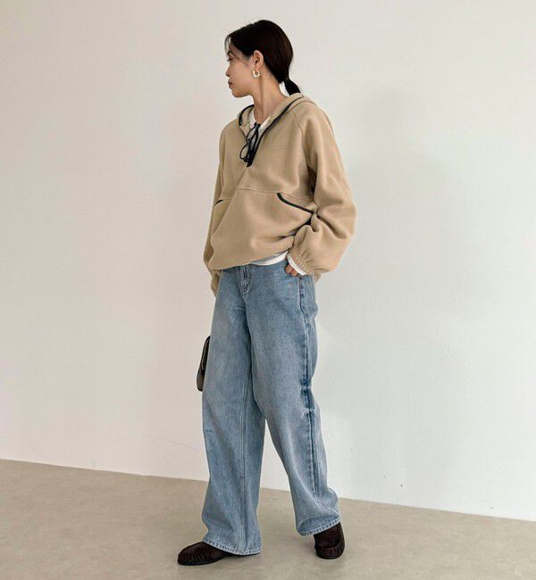 fredy emue「フード付きフリースアノラック」|スウェット・ジャージ|