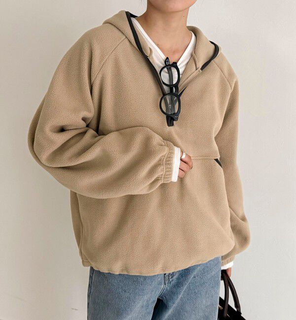 fredy emue「フード付きフリースアノラック」|スウェット・ジャージ|