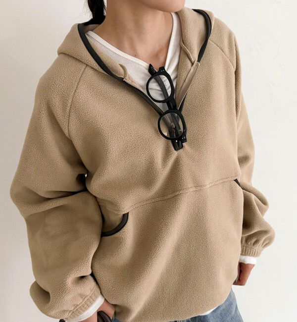 fredy emue「フード付きフリースアノラック」|スウェット・ジャージ|