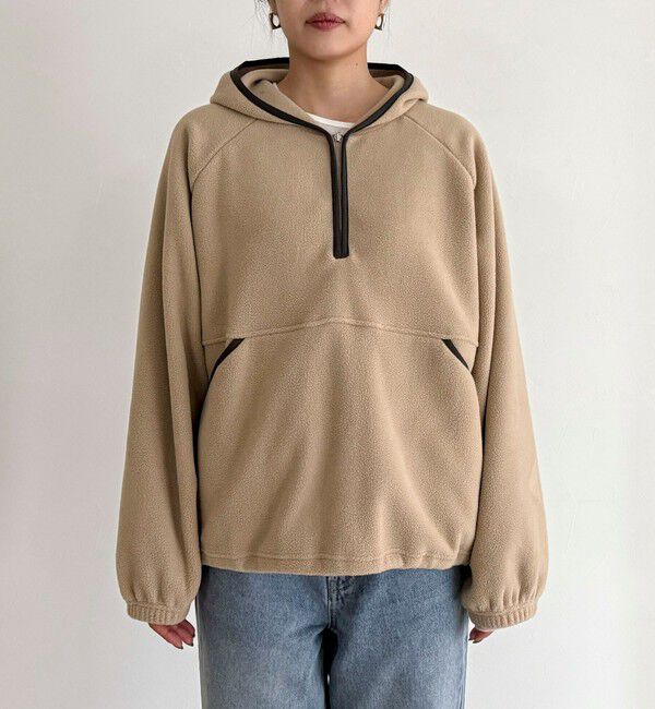 fredy emue「フード付きフリースアノラック」|スウェット・ジャージ|