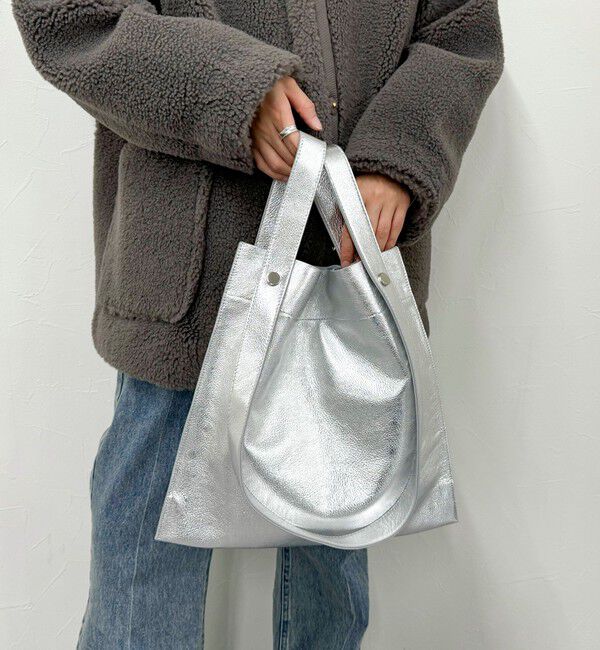 fredy emue「【BEAURE/ビュレ】2WAYハンドルレザートートバッグ」|ショルダー・メッセンジャー|