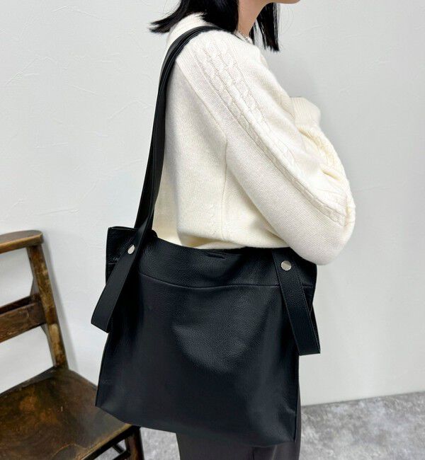 fredy emue「【BEAURE/ビュレ】2WAYハンドルレザートートバッグ」|ショルダー・メッセンジャー|