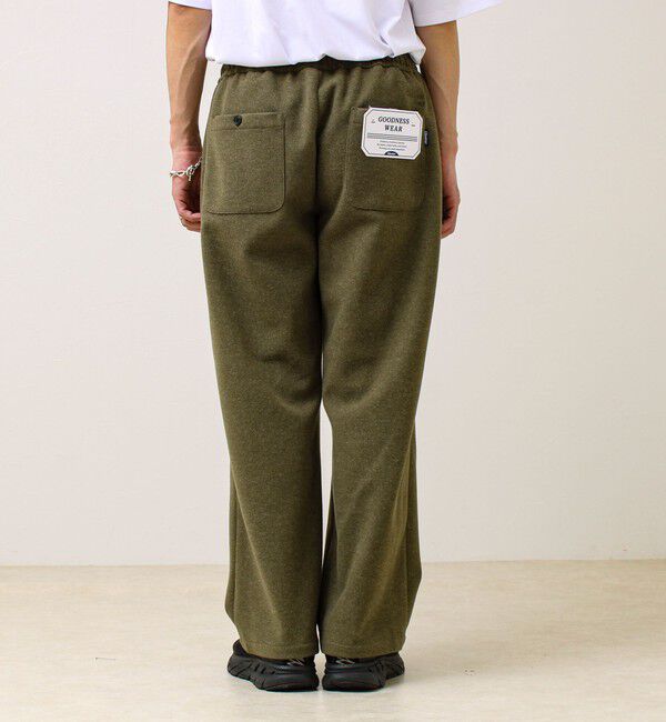 GLOSTER「【GOODNESS WEAR】リラックスメルトンパンツ」|チノ|