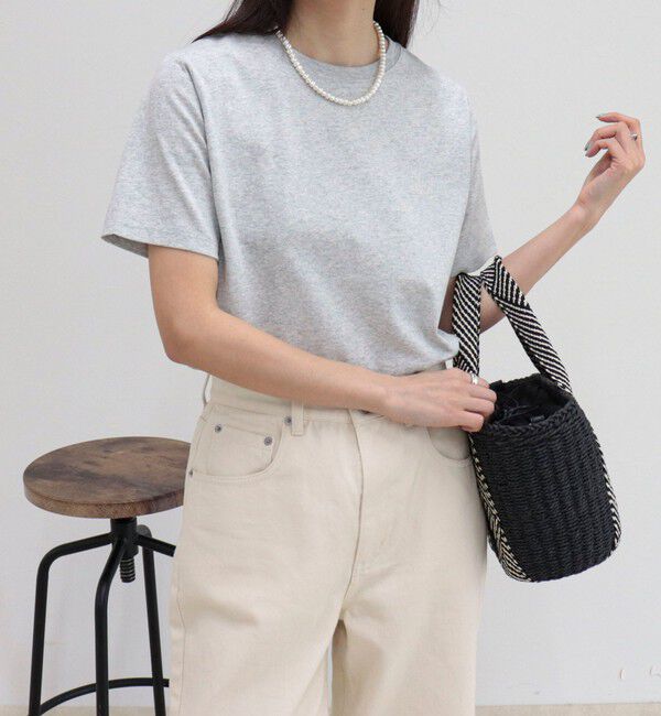 fredy emue「汗ジミ軽減天竺BasicTシャツ」|Tシャツ・カットソー|