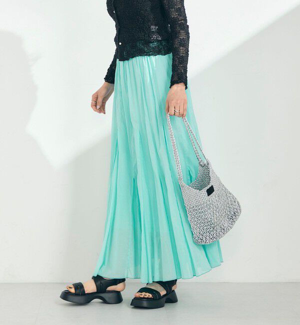 fredy emue「COTTONマチ付きギャザースカート」|スカート|