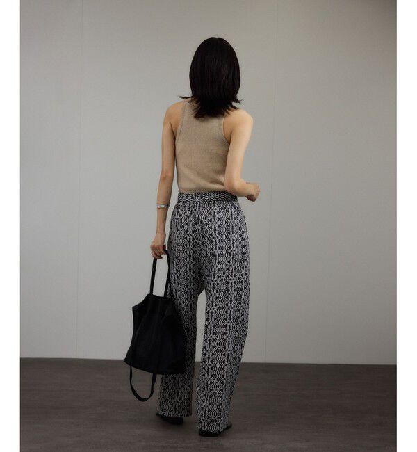 SALON adam et rope'「リバティイージーパンツ」|チノ|