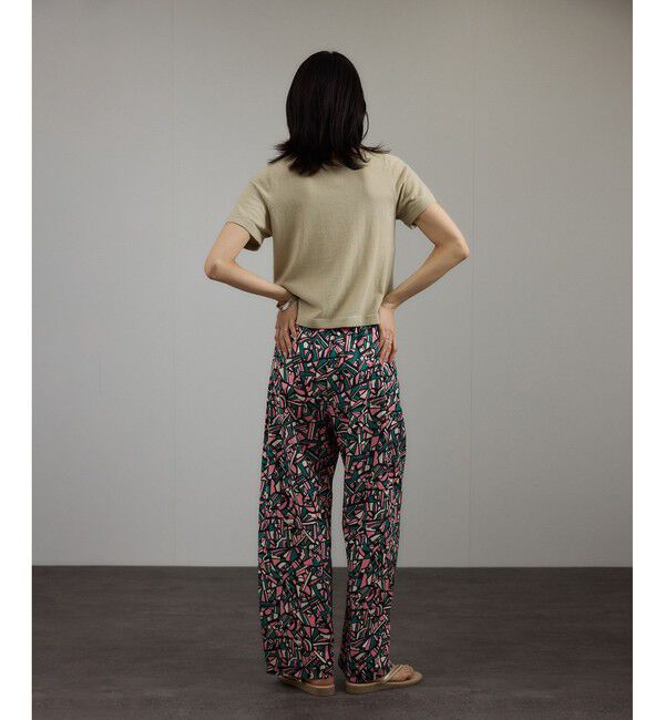 SALON adam et rope'「リバティイージーパンツ」|チノ|