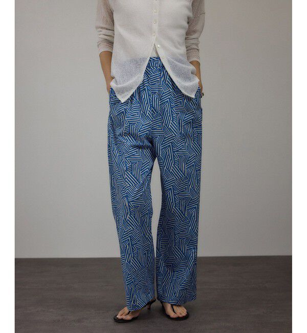 SALON adam et rope'「リバティイージーパンツ」|チノ|