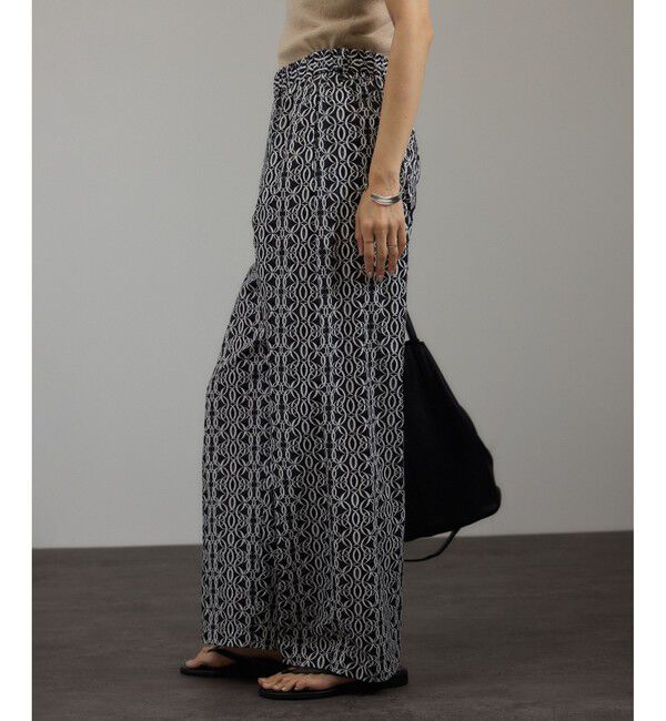 SALON adam et rope'「リバティイージーパンツ」|チノ|