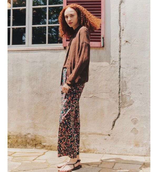 SALON adam et rope'「リバティイージーパンツ」|チノ|