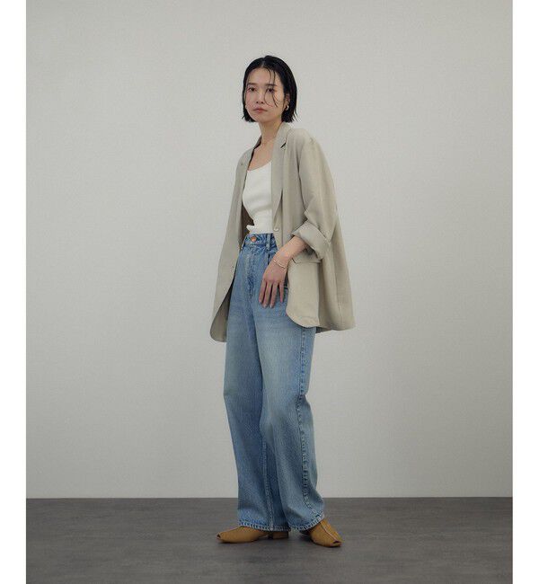 SALON adam et rope'「シルクリブタンクトップ」|タンクトップ|