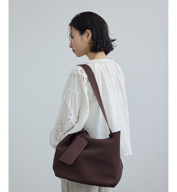 SALON adam et rope'「【WEB限定】2WAYニットジャガードトート / 軽量」|トートバッグ|