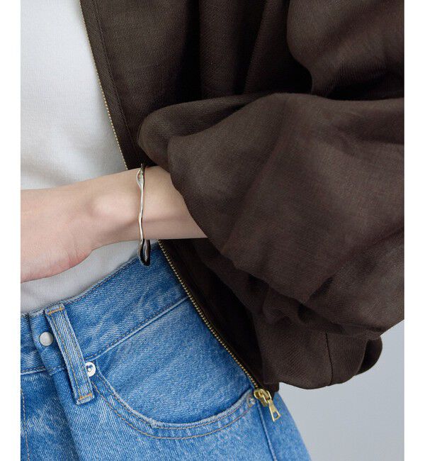 SALON adam et rope'「【WEB限定】ラスターラミーカルゼブルゾン」|ブルゾン・スタジャン|