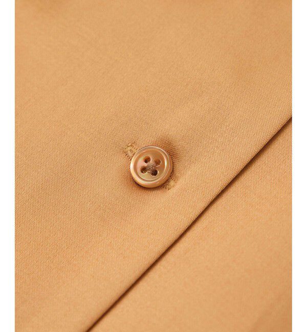 ROPE「【洗える】シャイニーサテンブラウス/セットアップ対応」|シャツ・ブラウス|