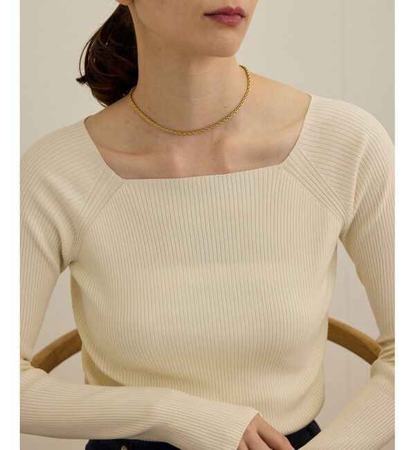 ROPE'「ロープチェーンショートネックレス」|ネックレス|ゴールド