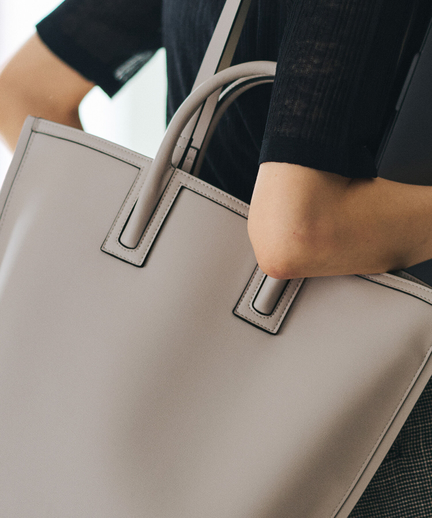 ROPE「【E'POR】【WEB限定】Ree BAG Large/A4対応・通勤・軽量・26SS」|トートバッグ|