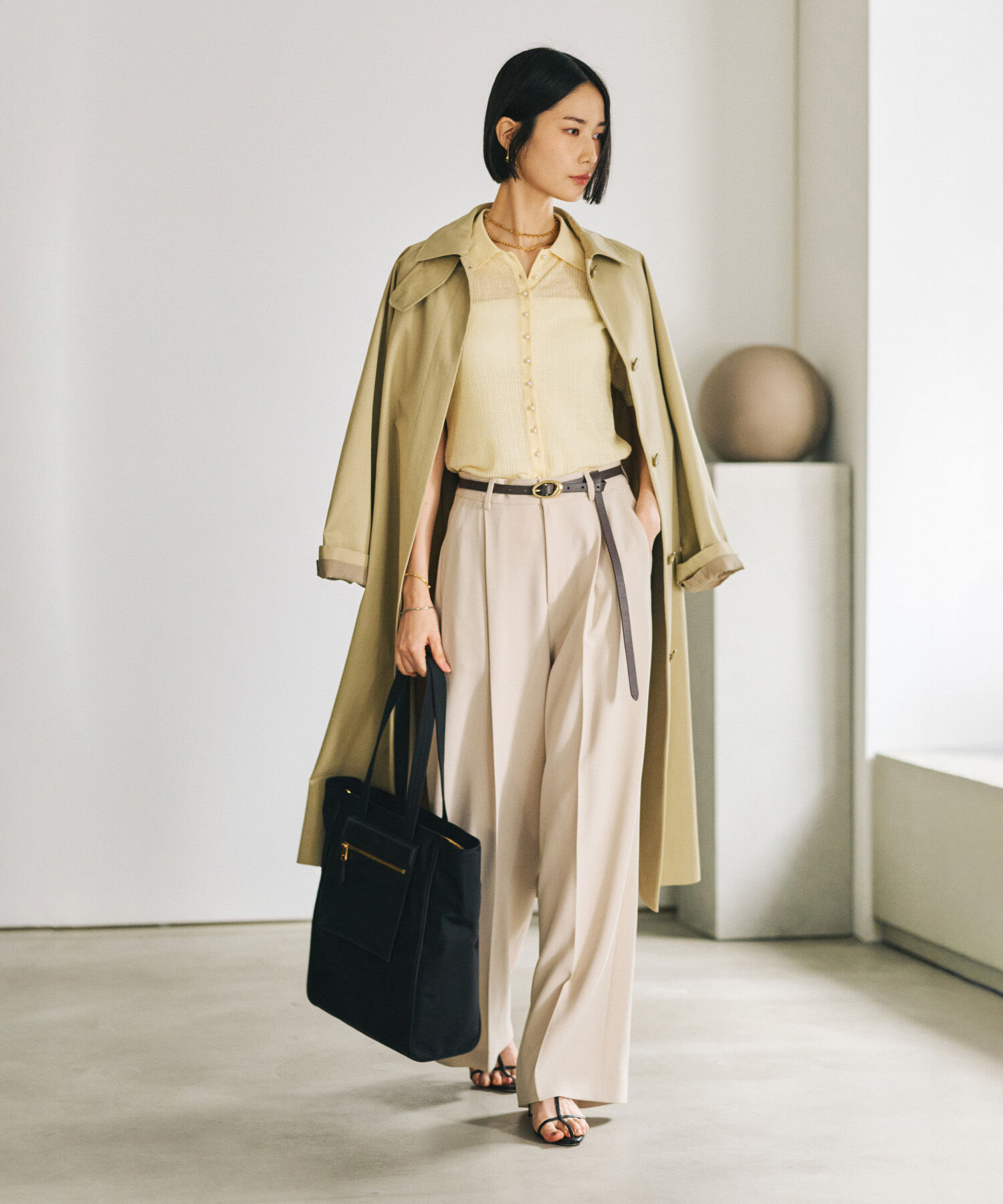 ROPE「【E'POR】【A4/PC対応・撥水・軽量】Pac Sac Tote(パックサックトート)/26SS新型」|トートバッグ|