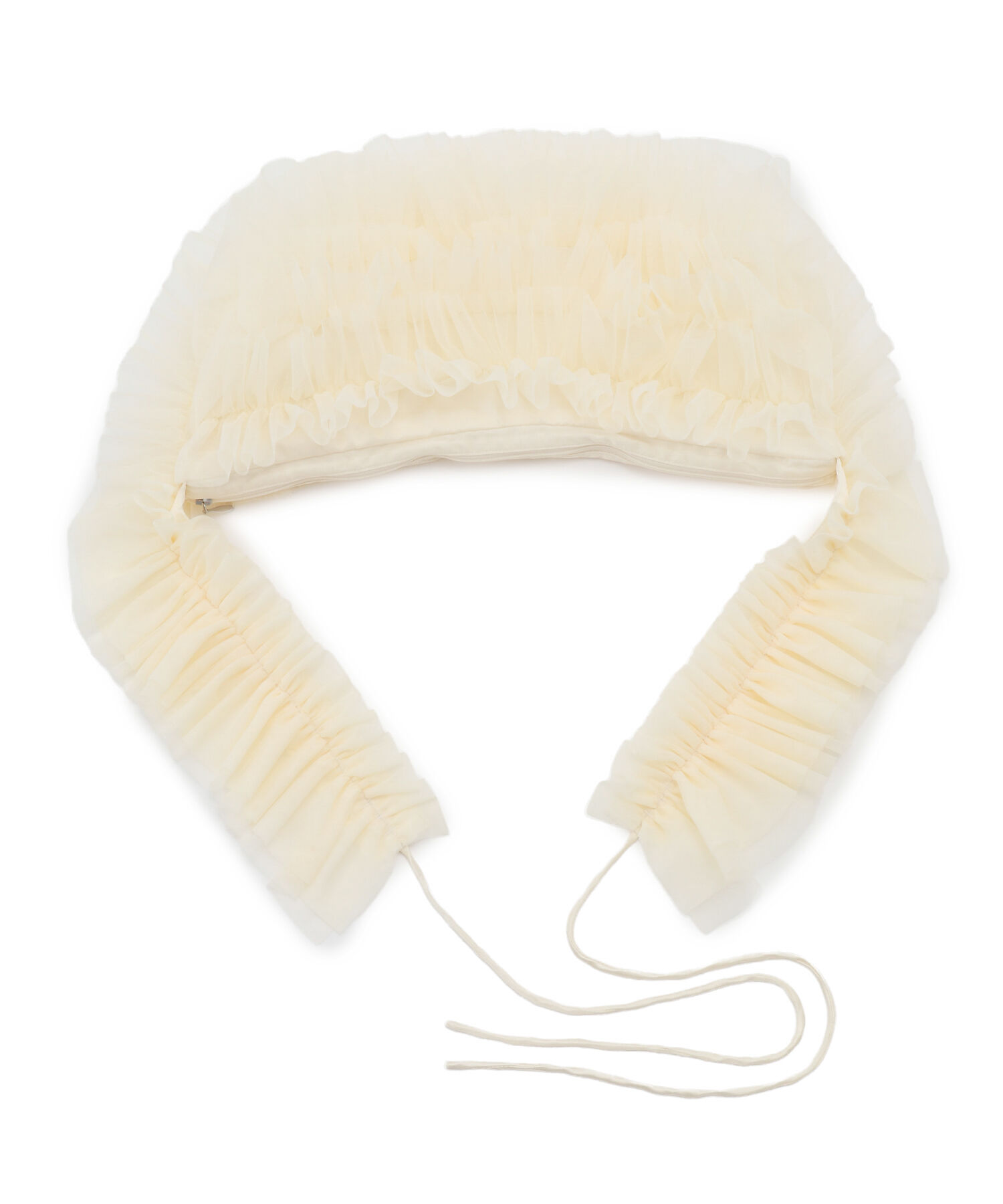 VIS「【ご好評につき追加生産】チュールフリルショルダーバッグ【3WAY】」|ショルダー・メッセンジャー|