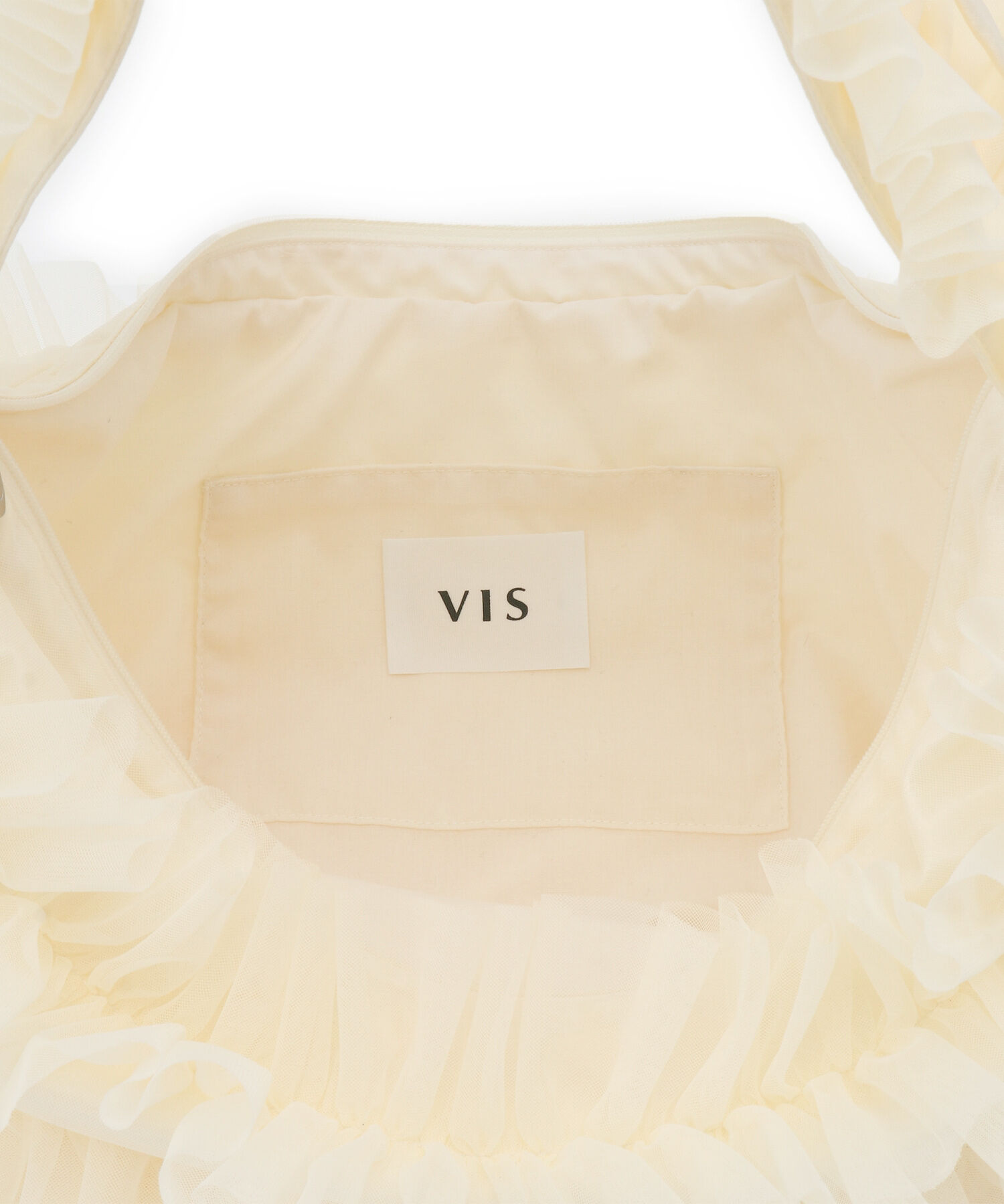 VIS「【ご好評につき追加生産】チュールフリルショルダーバッグ【3WAY】」|ショルダー・メッセンジャー|