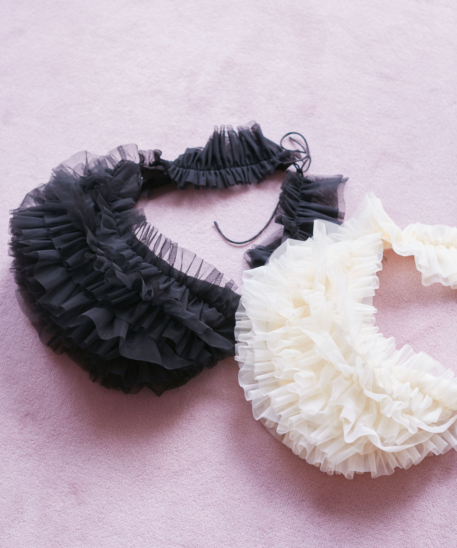 VIS「【ご好評につき追加生産】チュールフリルショルダーバッグ【3WAY】」|ショルダー・メッセンジャー|