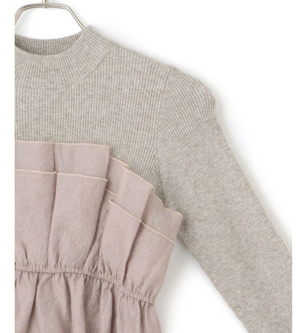 VIS「旬なレイヤードスタイルが叶う！ビスチェドッキングニット/洗える」|ニット・セーター|