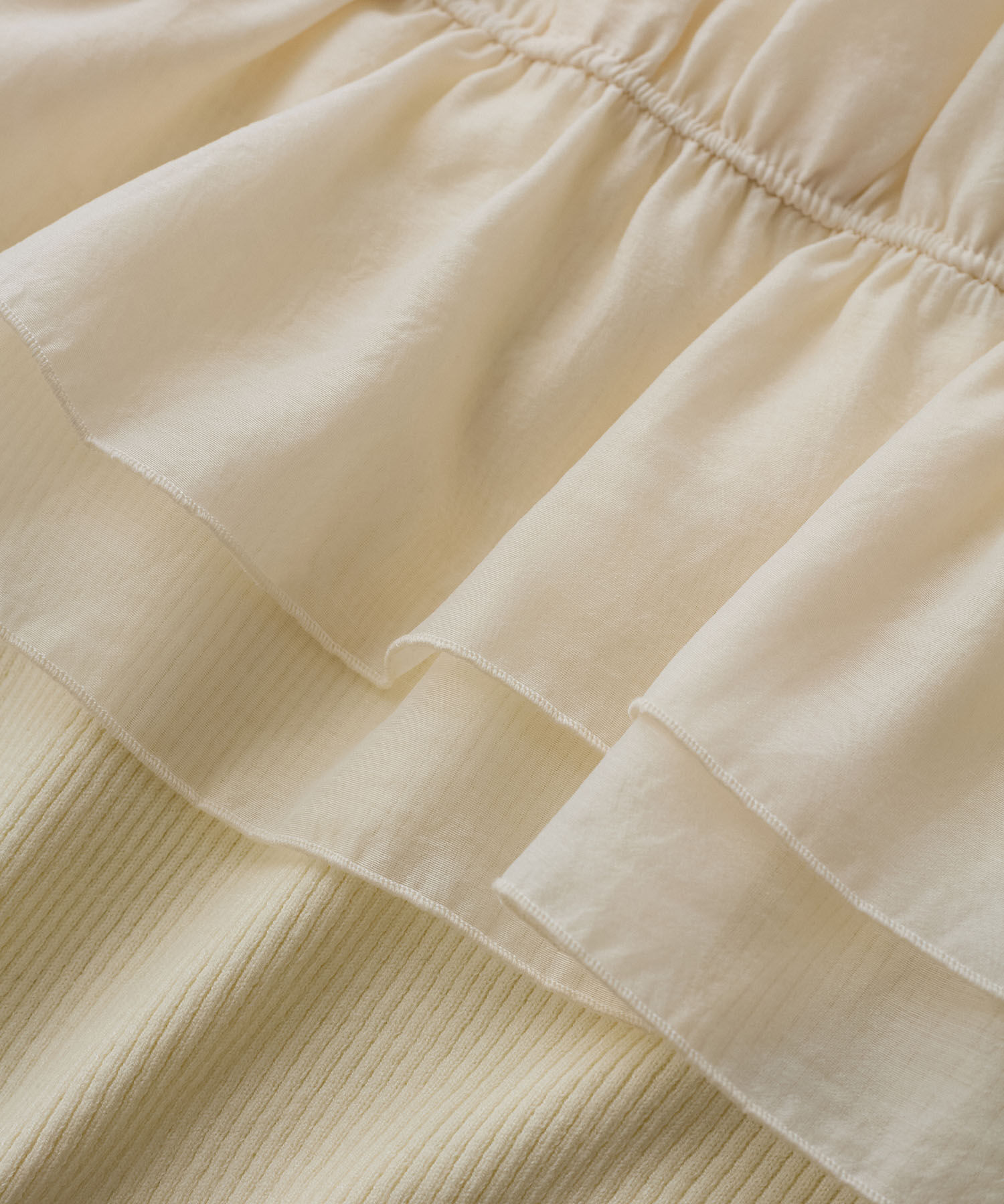 VIS「旬なレイヤードスタイルが叶う！ビスチェドッキングニット/洗える」|ニット・セーター|