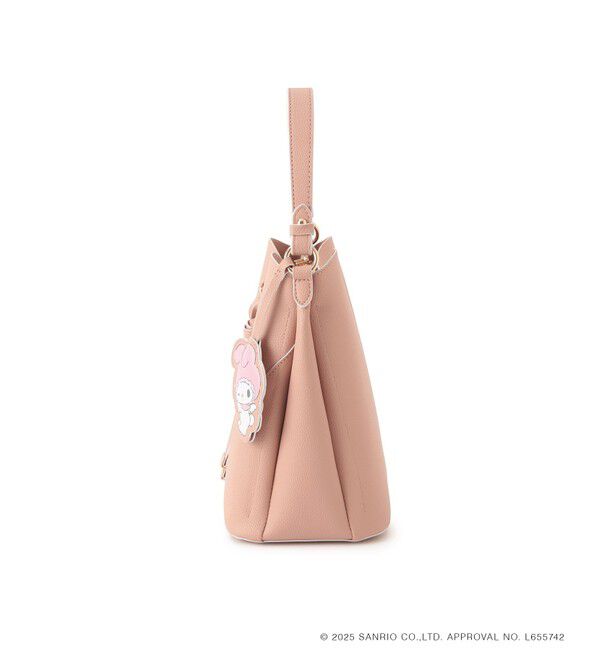 VIS「【マイメロディ&クロミ】 VIS別注モデルハートカットバッグ＆チャームSET」|ハンドバッグ|