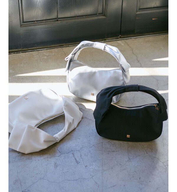 VIS「ビッグリボンハンドルバッグ」|ハンドバッグ|