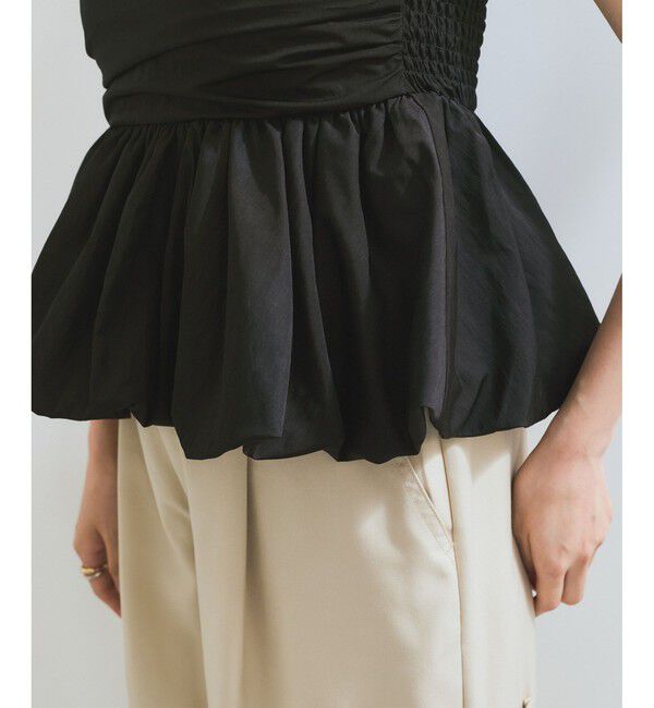 VIS「コサージュ付きバルーンナイロンビスチェ」|その他|