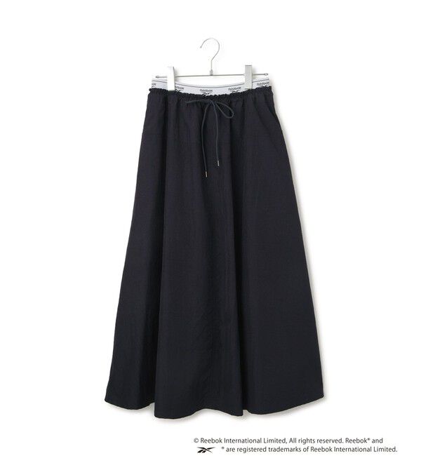 VIS「【Reebok】VIS別注ロゴベルトフレアースカート」|スカート|