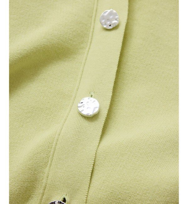 VIS「釦アクセントコクーンカーディガン」|カーディガン|