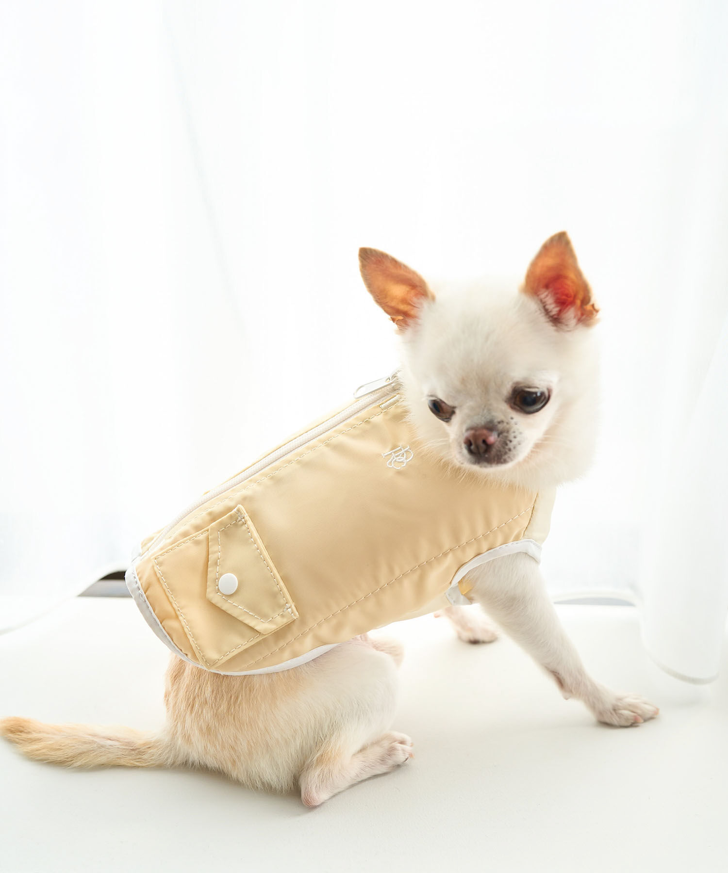 ROPE PICNIC PASSAGE「【DOG】保冷剤ポケット付きCOOLベスト」|その他|クリーム(83)