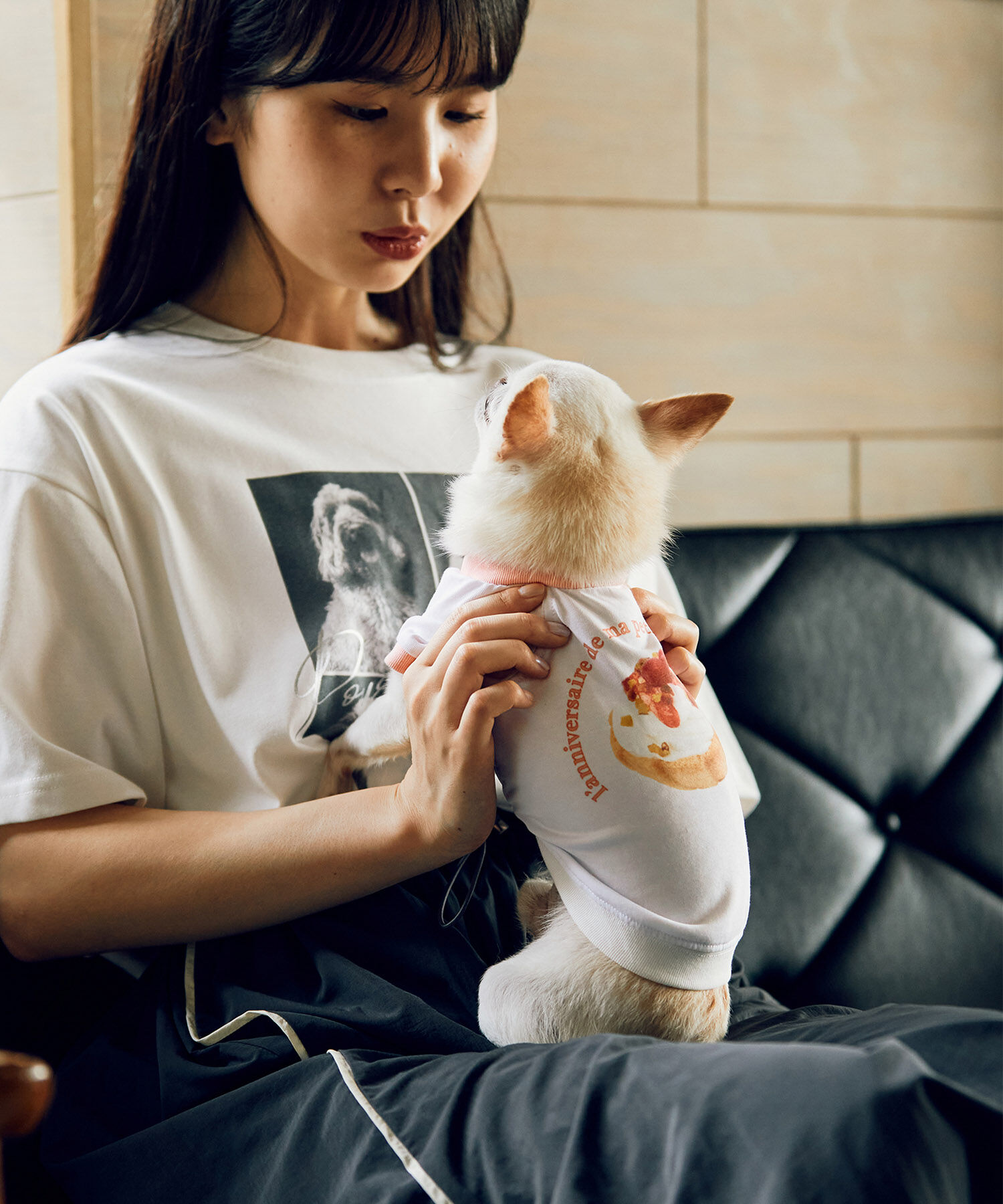 ROPE PICNIC PASSAGE「【comif(コミフ)&times;ROPE' PICNIC】【DOG】バースデーミニタルトTシャツ」|その他|