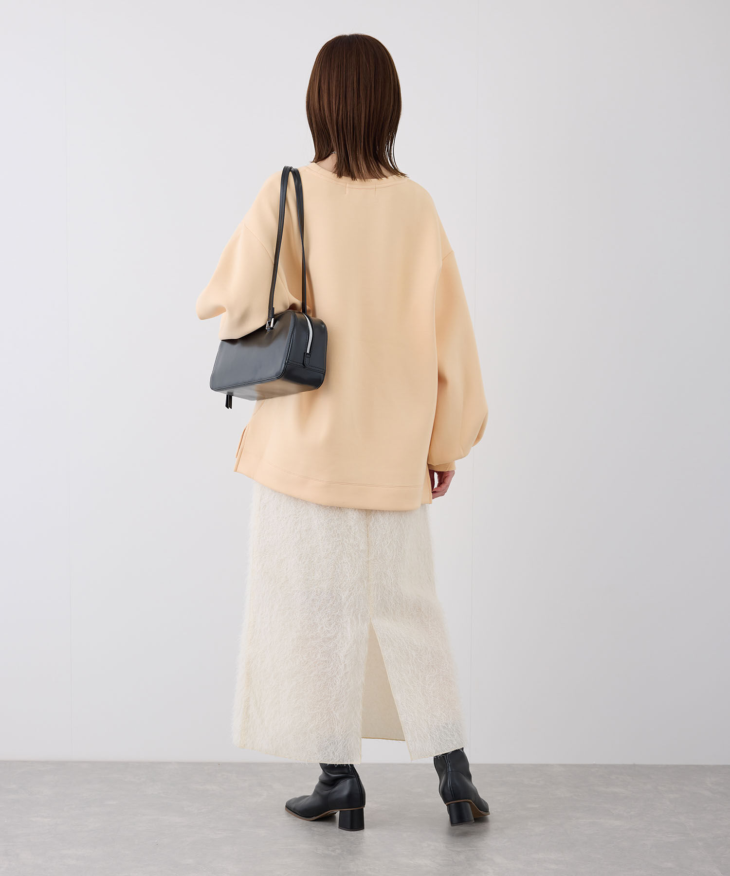 Rope&rsquo;Picnic「フェザーラメアイラインロングスカート」|スカート|