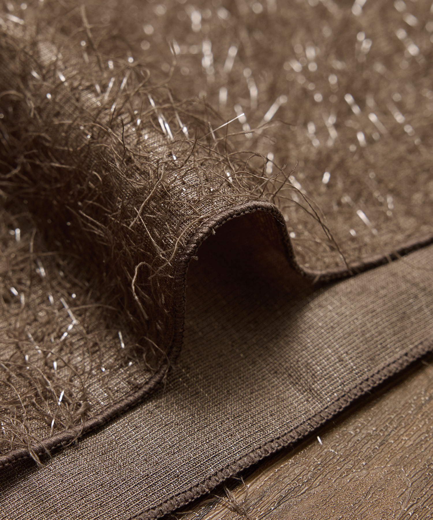 Rope&rsquo;Picnic「フェザーラメアイラインロングスカート」|スカート|