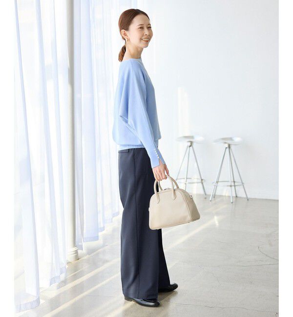 Rope&rsquo;Picnic「【3サイズ展開】ベイカーパンツ/防シワ・マシンウォッシャブル」|チノ|