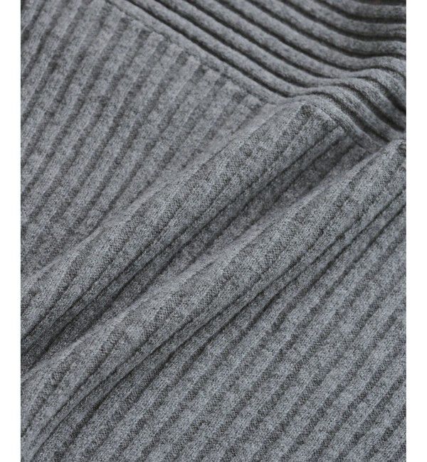 Rope&rsquo;Picnic「もちもちリブ切り替えニットプルオーバー/イージーケア・リンクコーデ」|ニット・セーター|