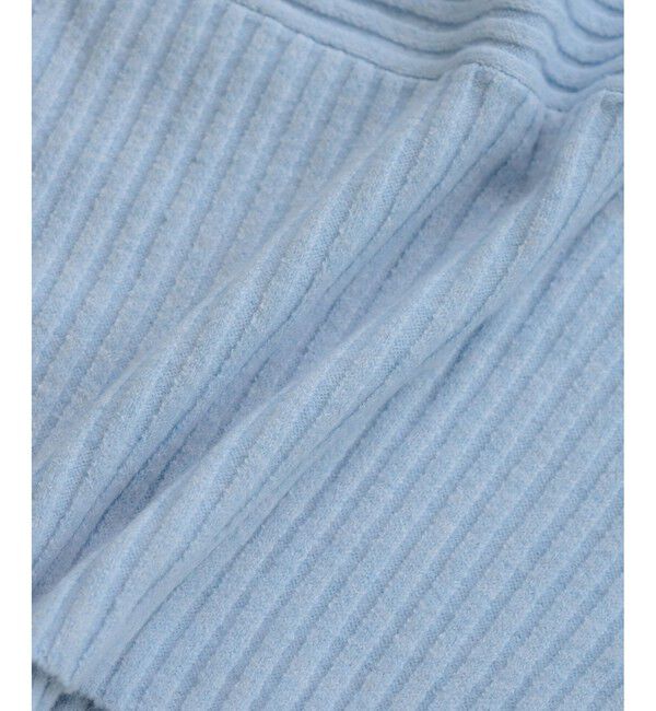 Rope&rsquo;Picnic「もちもちリブ切り替えニットプルオーバー/イージーケア・リンクコーデ」|ニット・セーター|